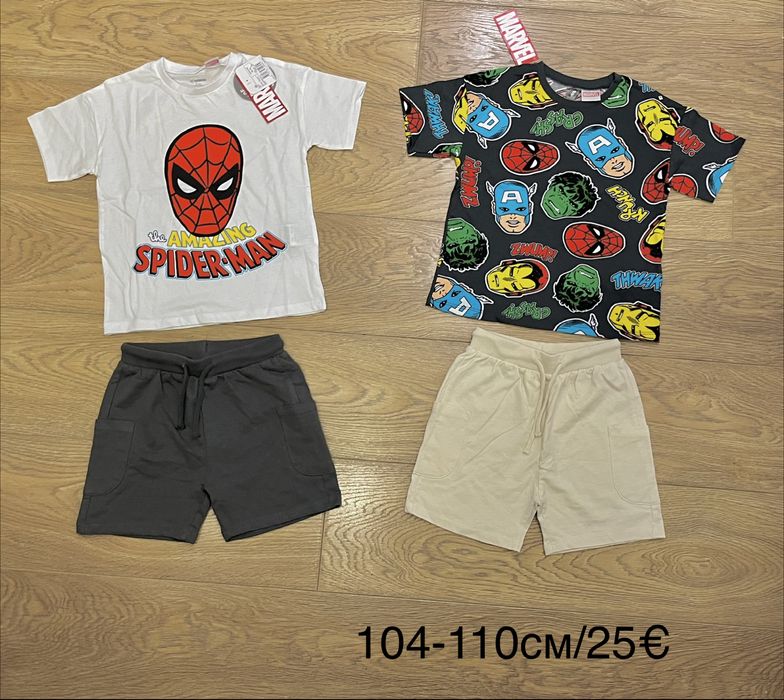 Нови пролетни и летни комплекти, блузи и панталони, 110,см