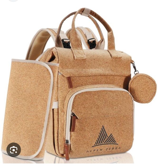 Коркова раница за бебе