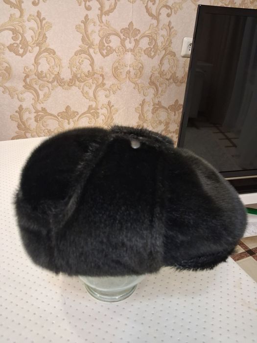Кепка меховая нерпа с ушками
