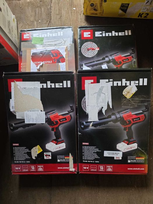 Pistol silicon fara acumulator 18V 310ml TE-SG 18/10 Li