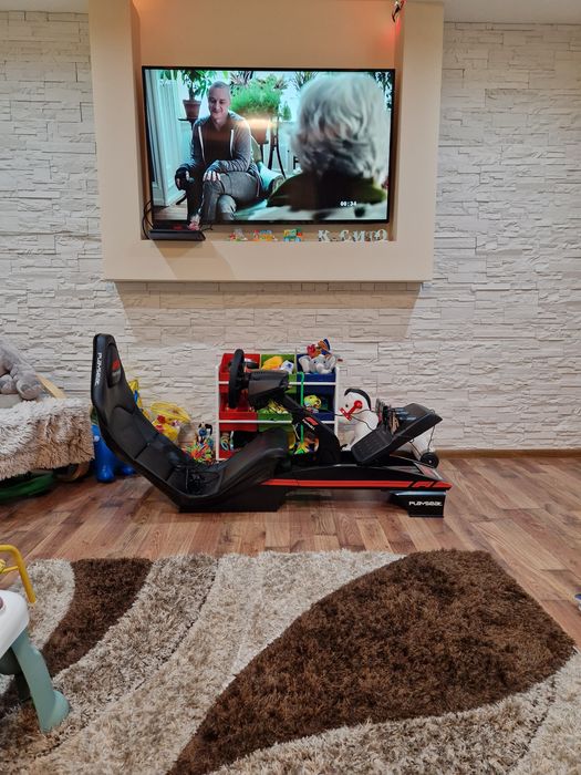 Симулатор f1 перфектен професионален лен кокпит