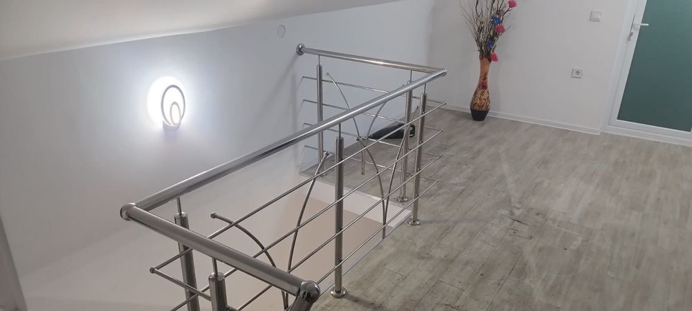 Confectionam balustrade inox,garatare din inox alimentar