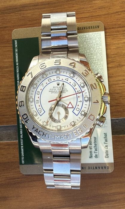 Rolex aur 18k 267 gr. Yacht Master II 2008