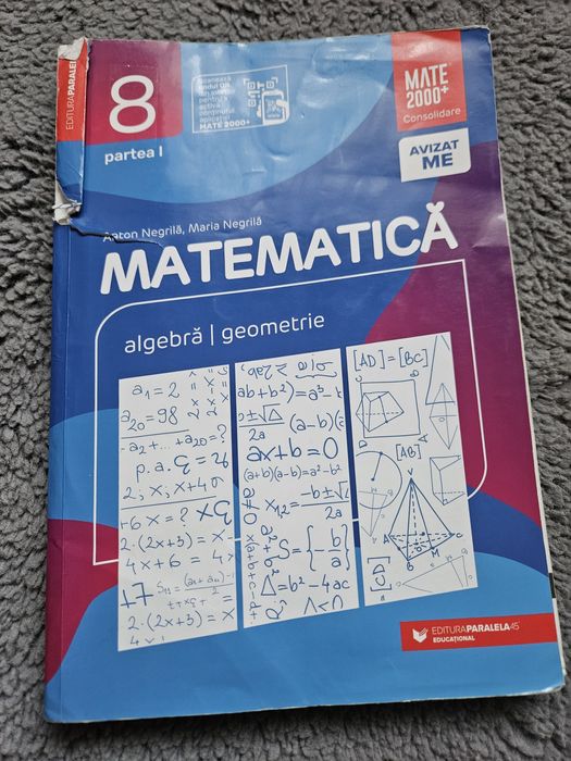 Matematica cls8 consolidare