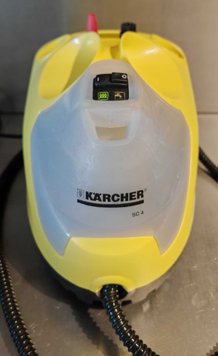 Karcher SC 4 * Видео как работи * Mощна парочистачка * Made in Germany * 3.5 bar, 2000W, Непрекъсната работа. Приставки. Steam Cleaner Кархер