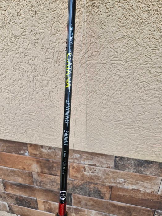 Lanseta spinning Shimano Catana+mulineta Shimano Nexave-de vanzare