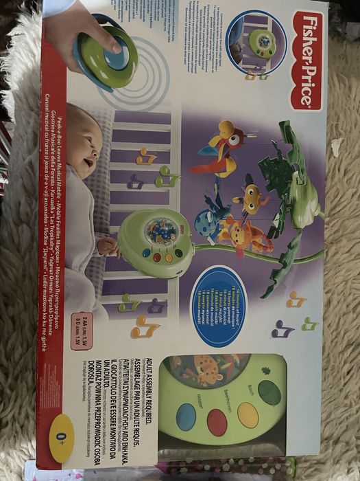 Fisher Price Музикална въртележка за легло