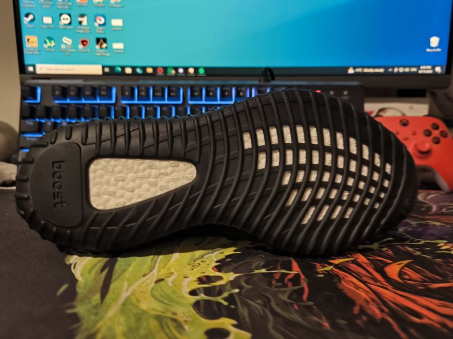 Adidas Yeezy Boost 350 V2 Black Reflective 43 1/3