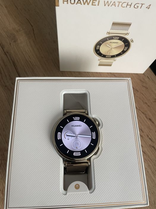 Huawei Watch GT 4 – Gold Edition, като нов