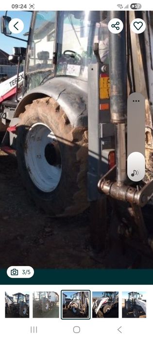 Închiriez buldoexcavator terex