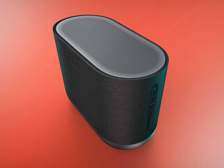 Denon Home 400 смарт активна тонколона - 6 високоговорителя, Dolby Atmos, AirPlay 2, HEOS, WiFi 6E, Bluetooth