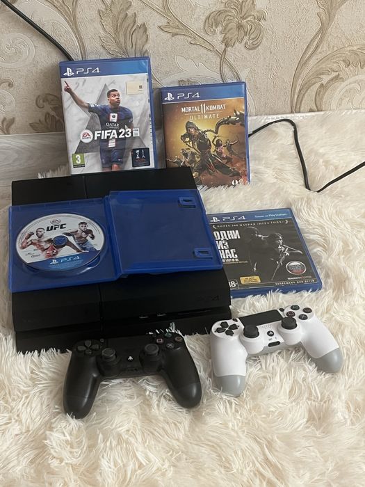 Продам приставку пс 4 на 1 терабайт