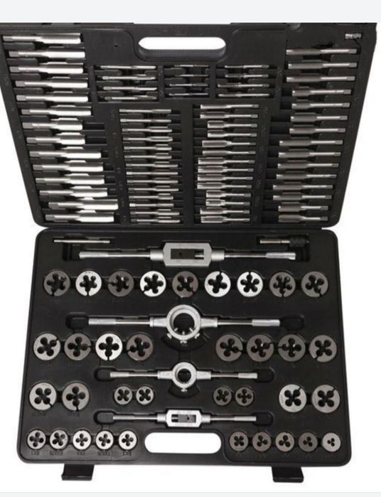 Набор плашки метчики 110 предметов "RXFORCE".