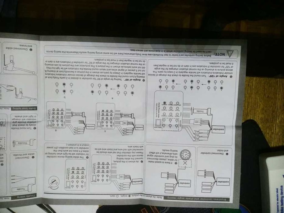 Тестер, прибор для проверки электроники электровелосипеда,  самоката