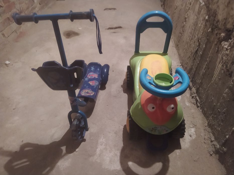 Тротинетки и кола за бутане