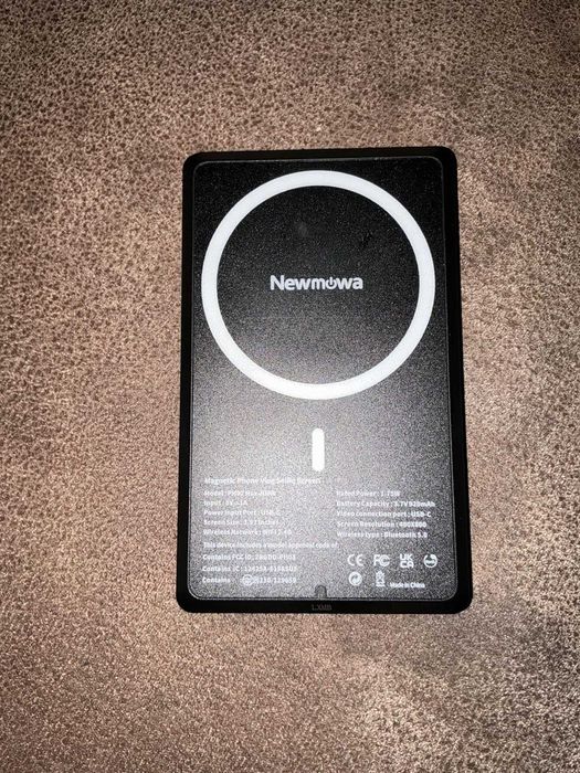 Newmowa 4K 30fps кабелен+1080P безжичен екран, 2 в 1 магнитен за селфи