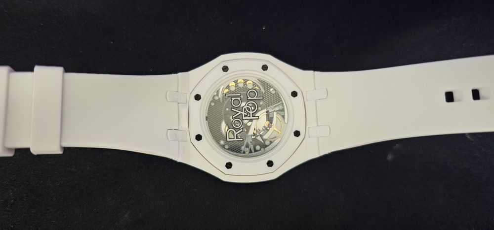 Ceas AP x Swatch Ocho Negro