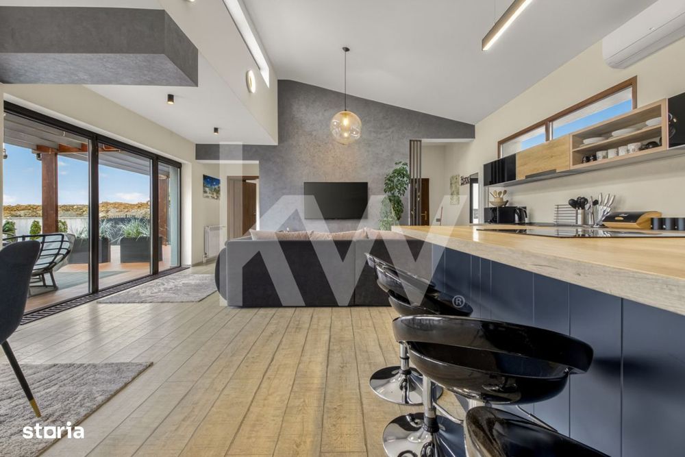 Inchiriere casa moderna cu 3 camere, teren 1450 mp - zona Stupini, Bra