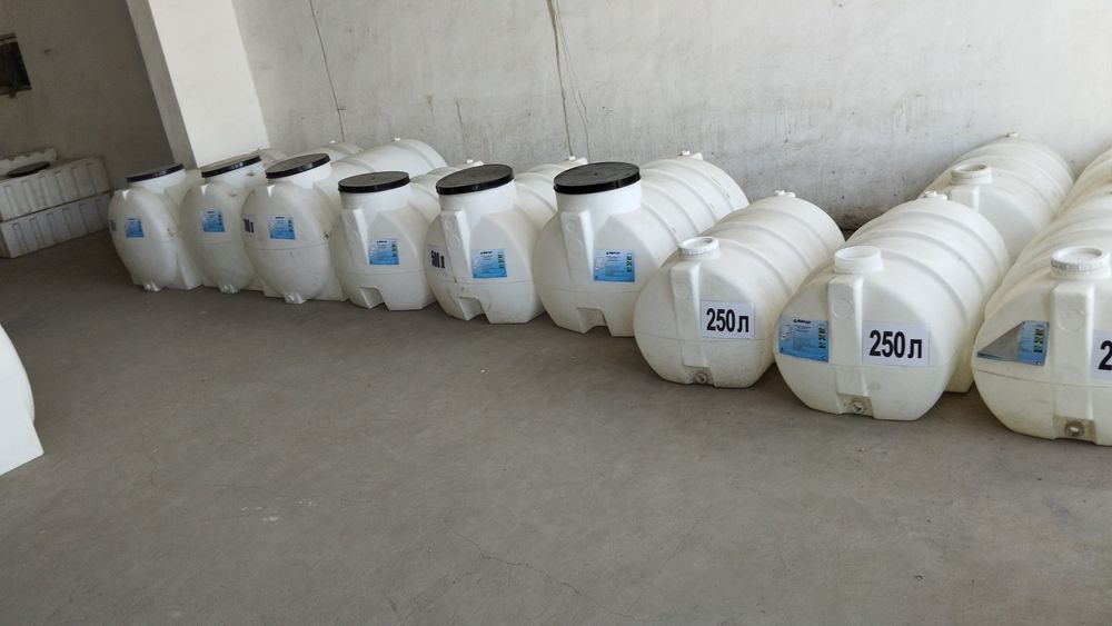 Yomkost bochka yangi ichimlik suviga yaroqli 250-litrdan 35tonnagacha