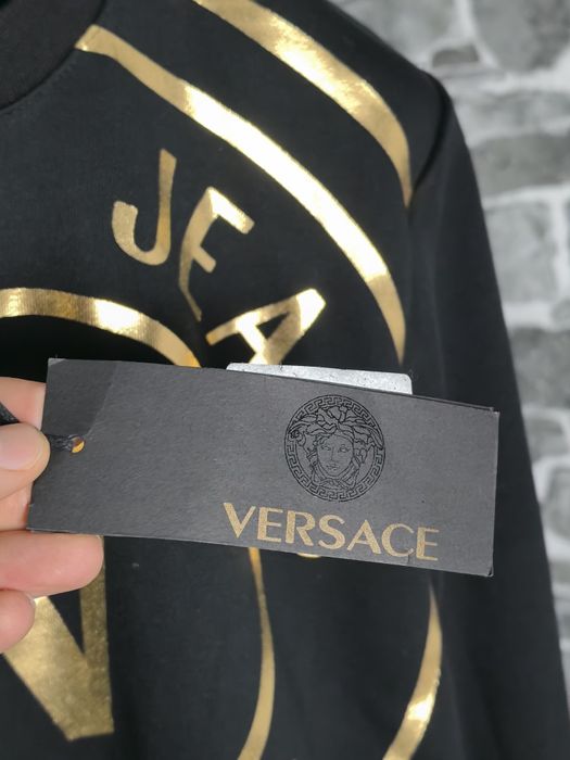 Versace блуза с дълъг ръкав