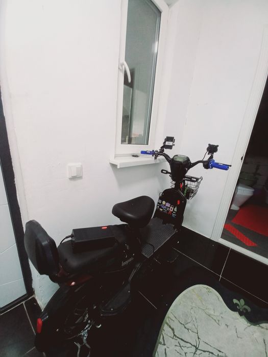 Электро велик, на ходу