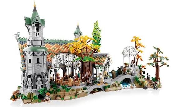 Set Lego Rivendell LOTR Lord of the Rings 10316