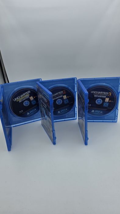 Pachet joc video trilogie PS4 Uncharted 1 2 3