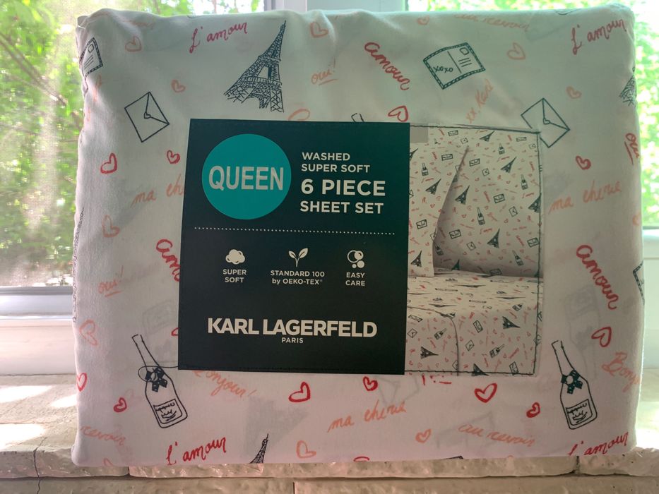 Karl Lagerfeld • Комплект чаршафи от 6 части