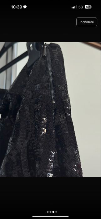 Pantaloni scurti paiete Zara