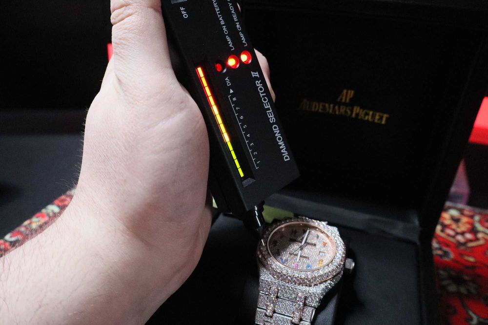 Ceas AP elegant 41mm Iced Out – calitate premium