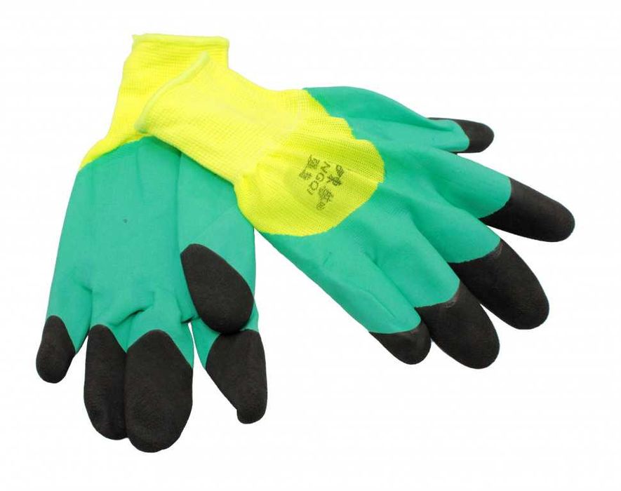 Перчатки нейлоновые со вспененным покрытием