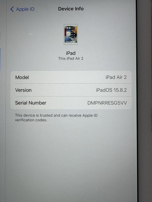 Таблет iPad Air 2