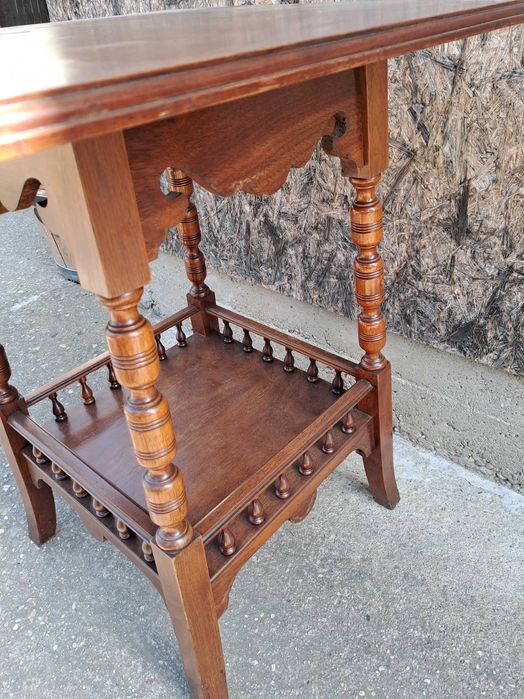 masa lemn masuta lemn veche Franta