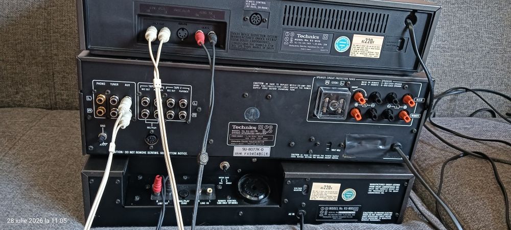 Aparate audio Technics vintage