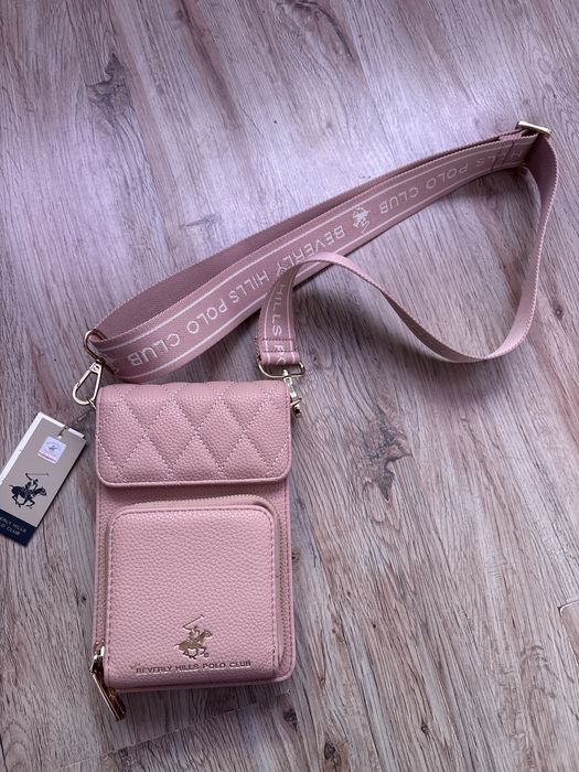Нова чанта Beverly Hills Polo Club – розова