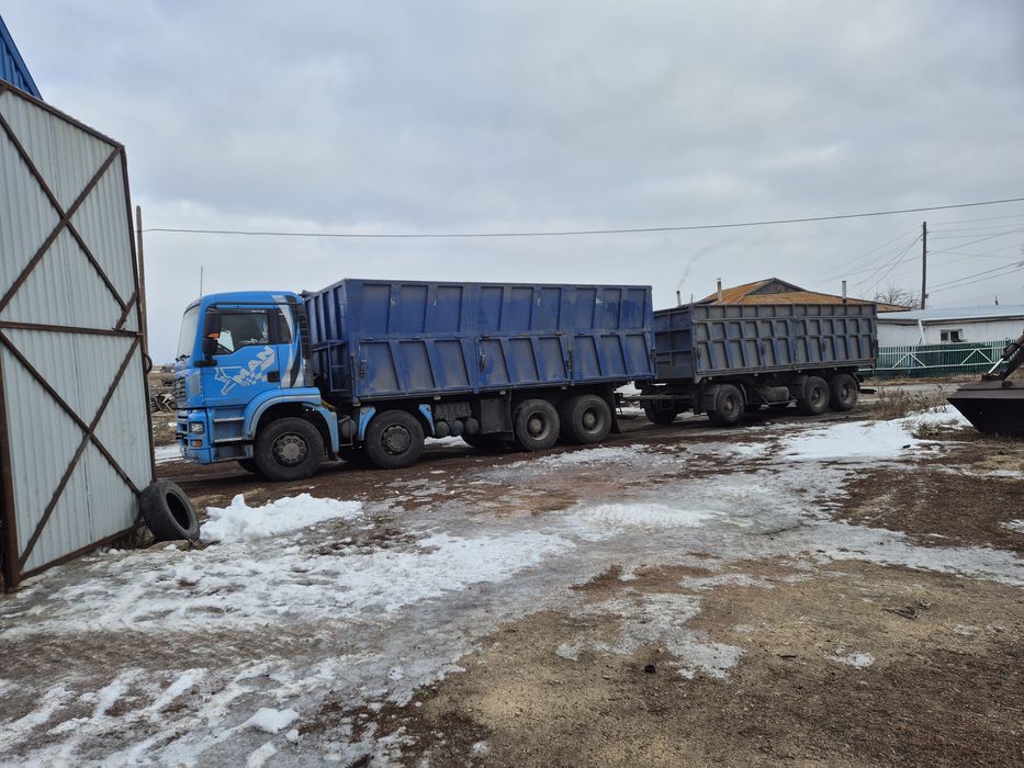 Man Tga 8x4 зерновоз