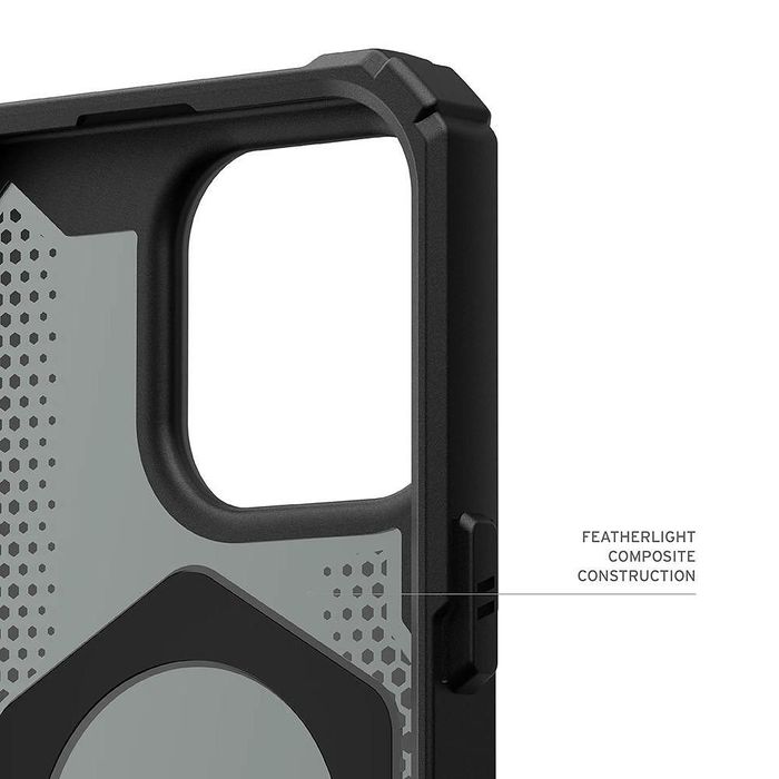 Калъф uag plasma xte magsafe за iphone 17 pro в черно и оранжево