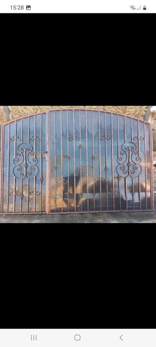 Poartă fier forjat,nouă