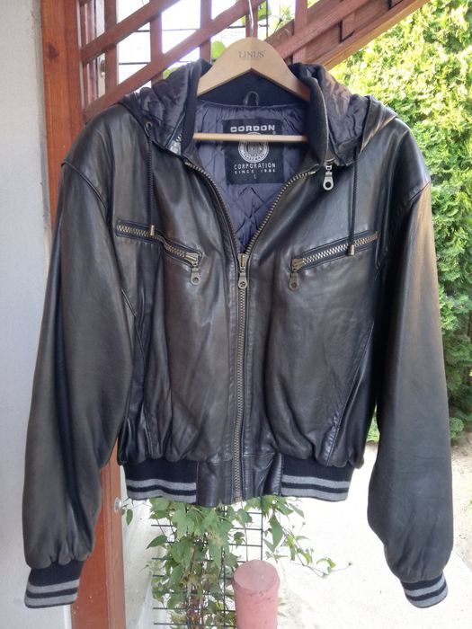 Geaca piele Cordon bomber L