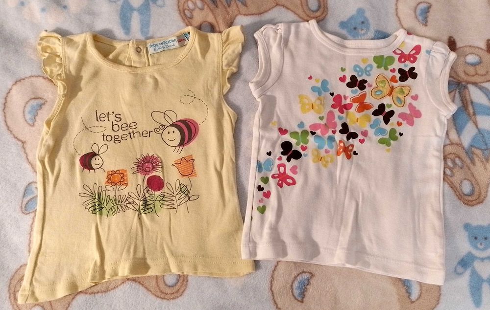 Детски/бебешки дрешки лято - момиче - 9-12м