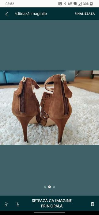 Pantofi sandale elegante Zara, mărimea 36