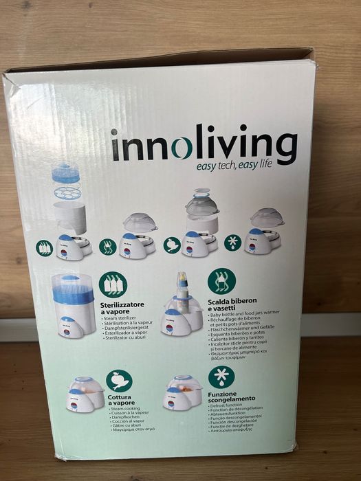 Sterilizator, incalzitor, decongelator, gatire cu aburi-Innoliving