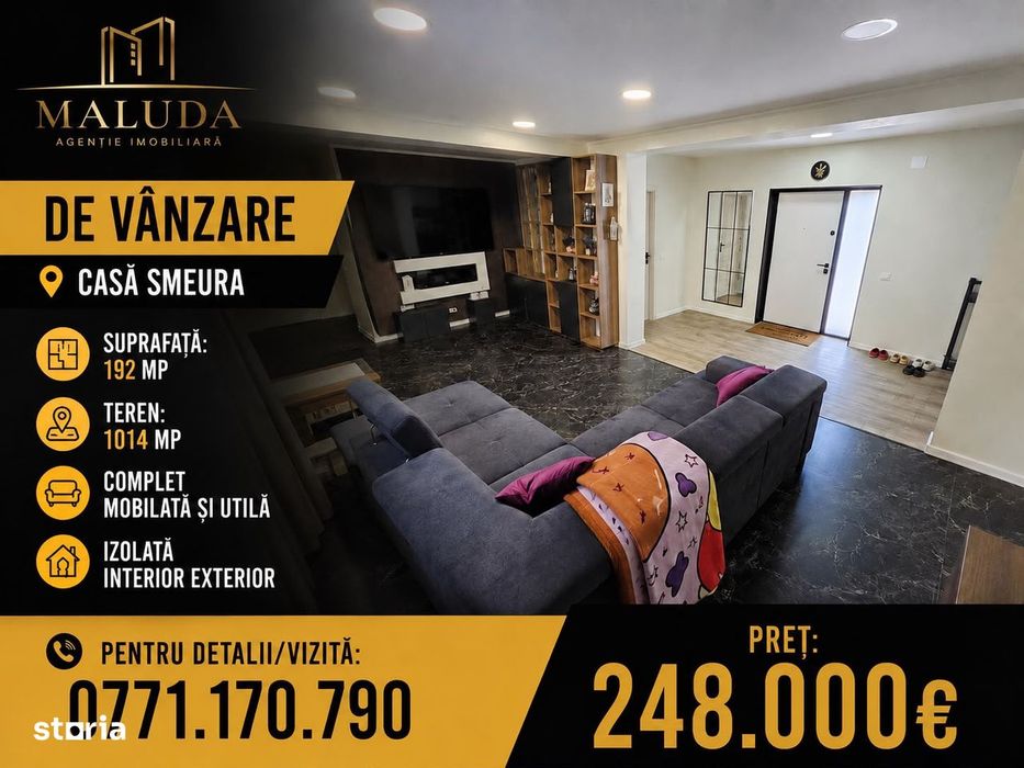De vanzare casa Smeura