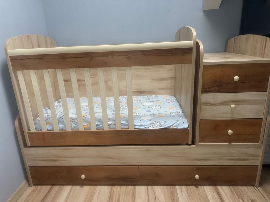 Детска кошара/легло. В комлект с матрак