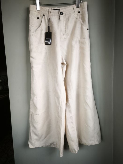 Emporio Armani нов ленен панталон, размер 28-30