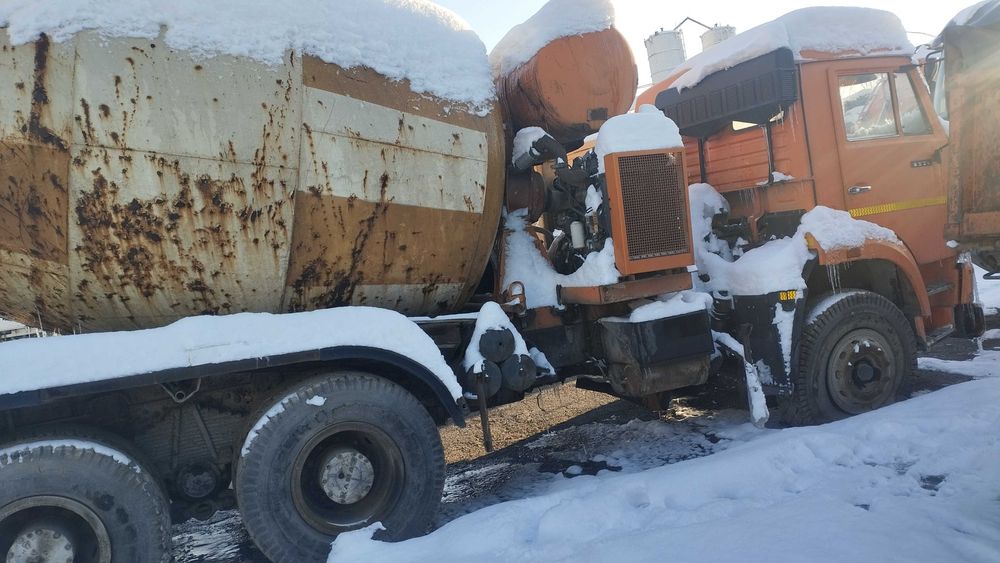 камаз 6520 миксер гв 2007