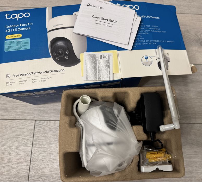 Camera supraveghere video 4g LTE Tapo C501GW