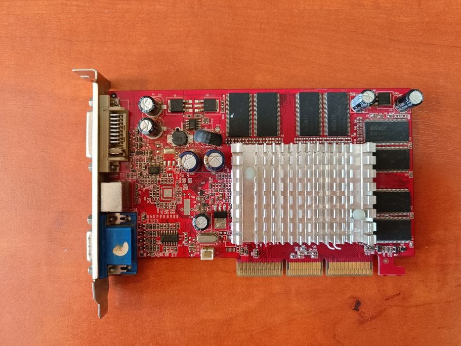 Видеокарты AGP разных годов