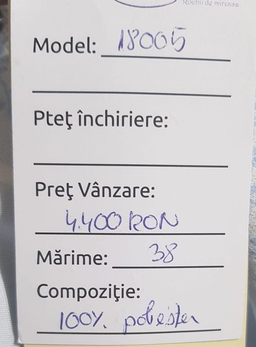 Rochie de mireasă