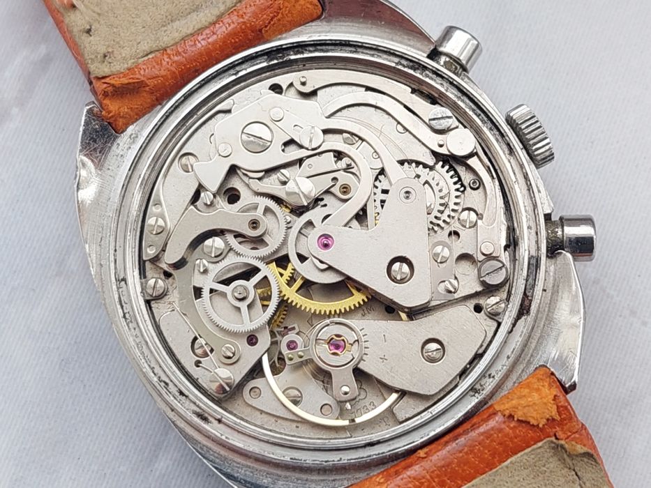 Ceas Rubes Chronograph Valjoux 7733 functional, colectie